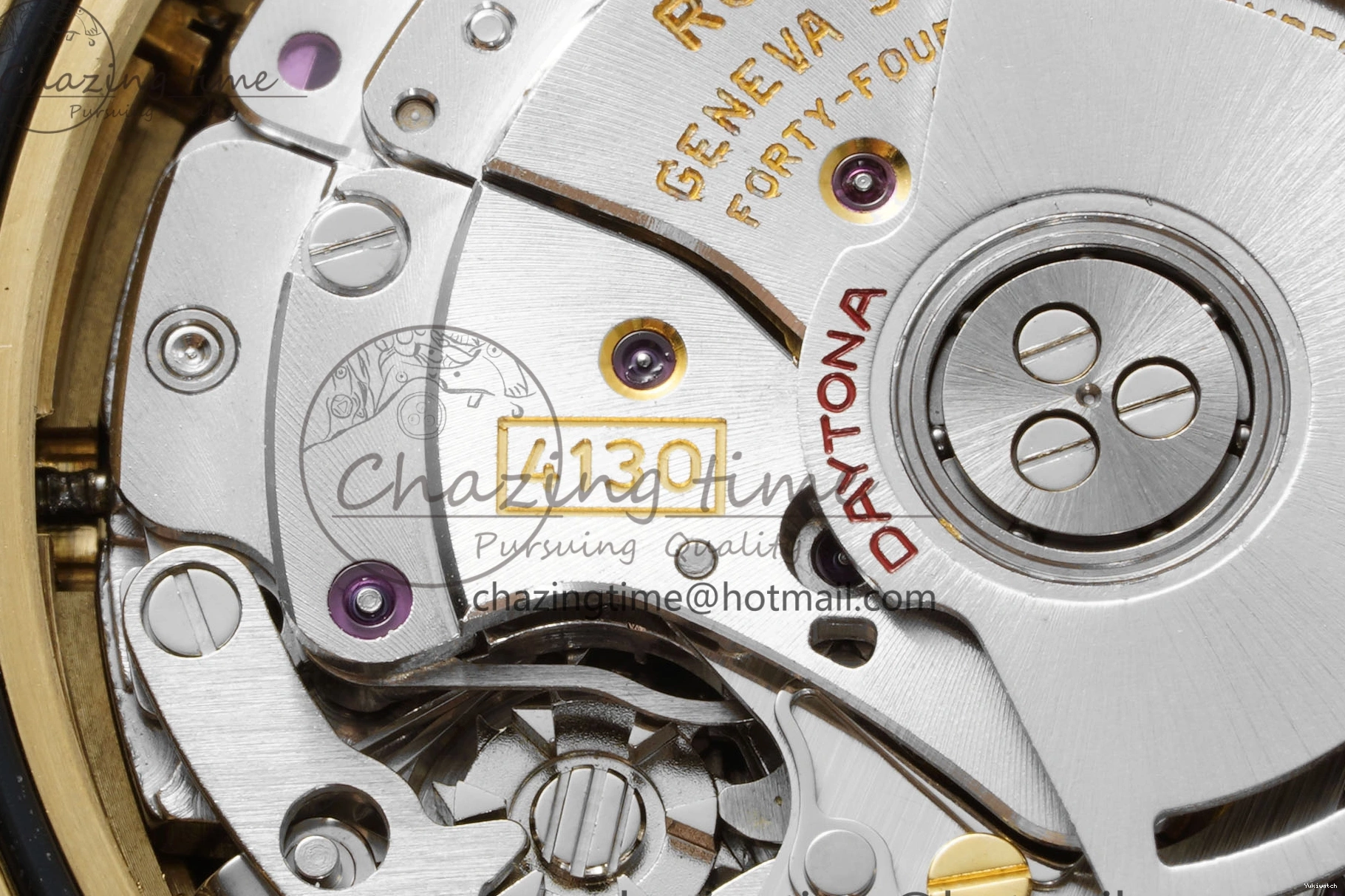 1:1 SA4130 Daytona Bracelet Green 116508 Dial on Best V2 YG Clean Edition 0430